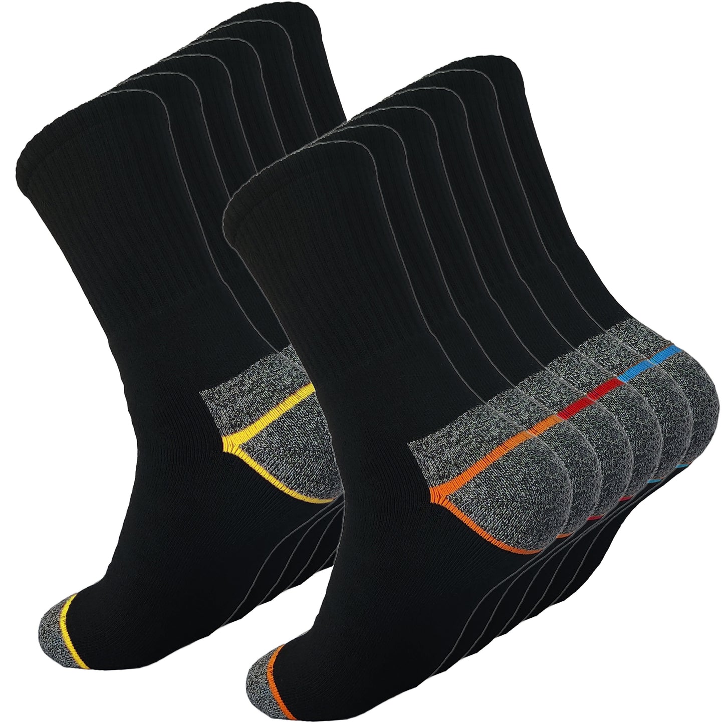 DIVABONNA 6 Pares Calcetines Trabajo Hombre – Calcetines Térmicos Hombre