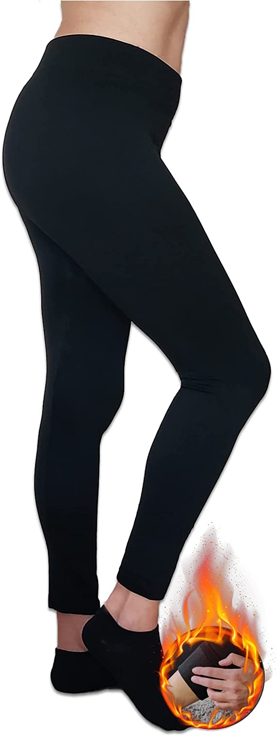 DIVABONNA Leggins Térmicos Mujer Invierno Sin Costura